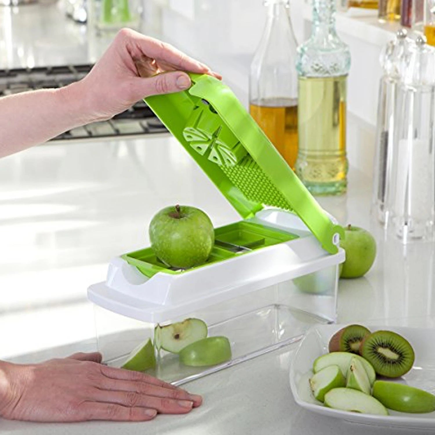 Techoye Nicer Dicer Plus 12 in 1 Vegetables Cutter