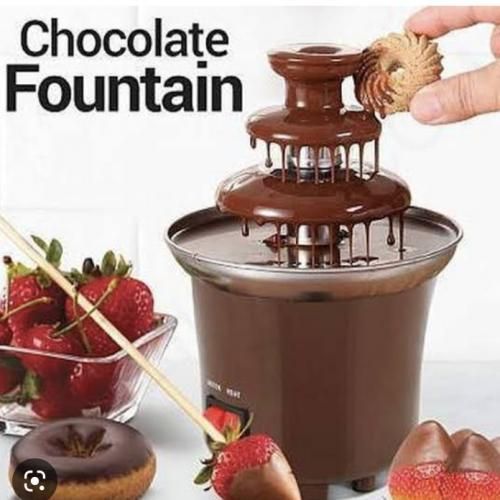 3-Tier Stainless Steel Chocolate Fountain Machine