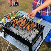 Techoye Portable & Foldable BBQ Grill Space Saver