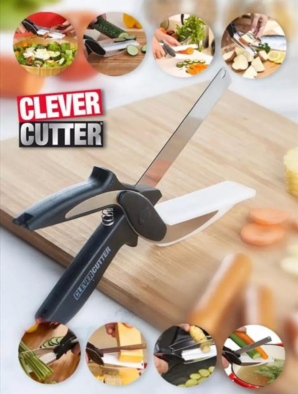 Clever Cutter - 2 in 1 Kitchen Knife