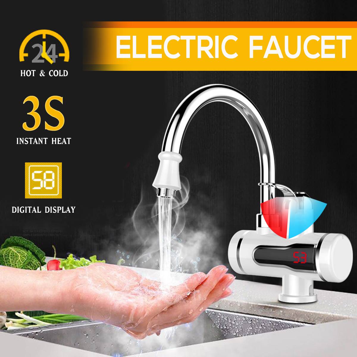 Techoye Instant Electric Hot Water Tap