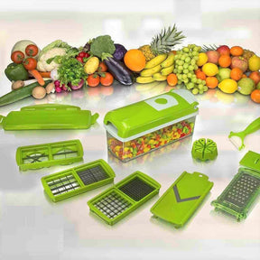 Techoye Nicer Dicer Plus 12 in 1 Vegetables Cutter