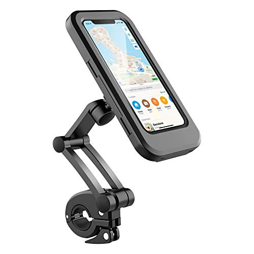 360° Bicycle Motor Bike Waterproof Phone Case Mount Holder