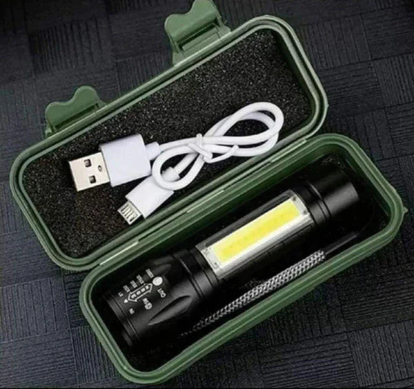 Rechargeable Led Torch Flashlight