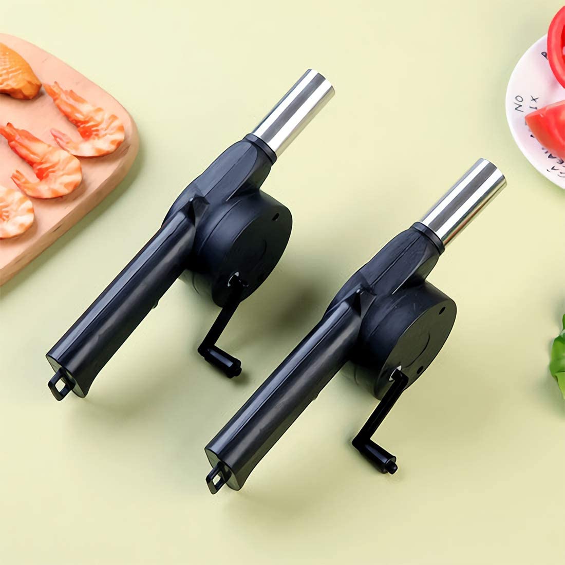 Techoye Handheld BBQ Fan Air Blower