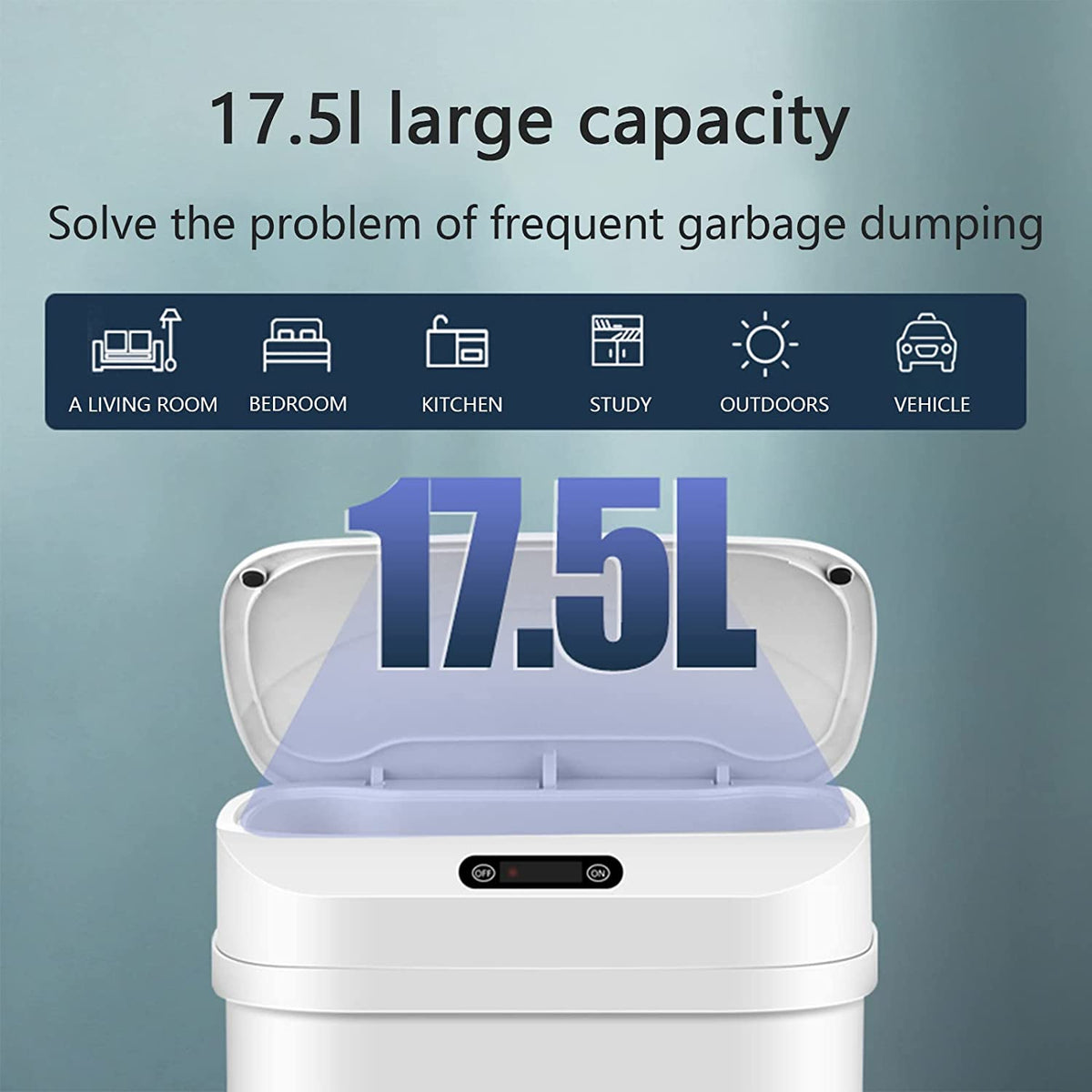 Techoye Foldable Sensor Dustbin