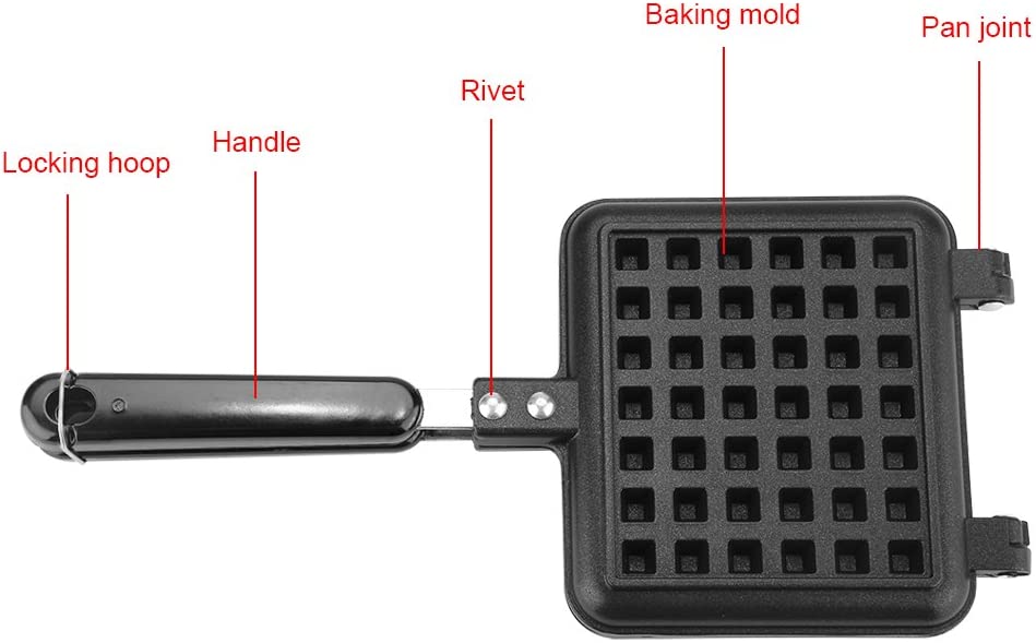 Techoye Chocolate Waffle Maker Mold