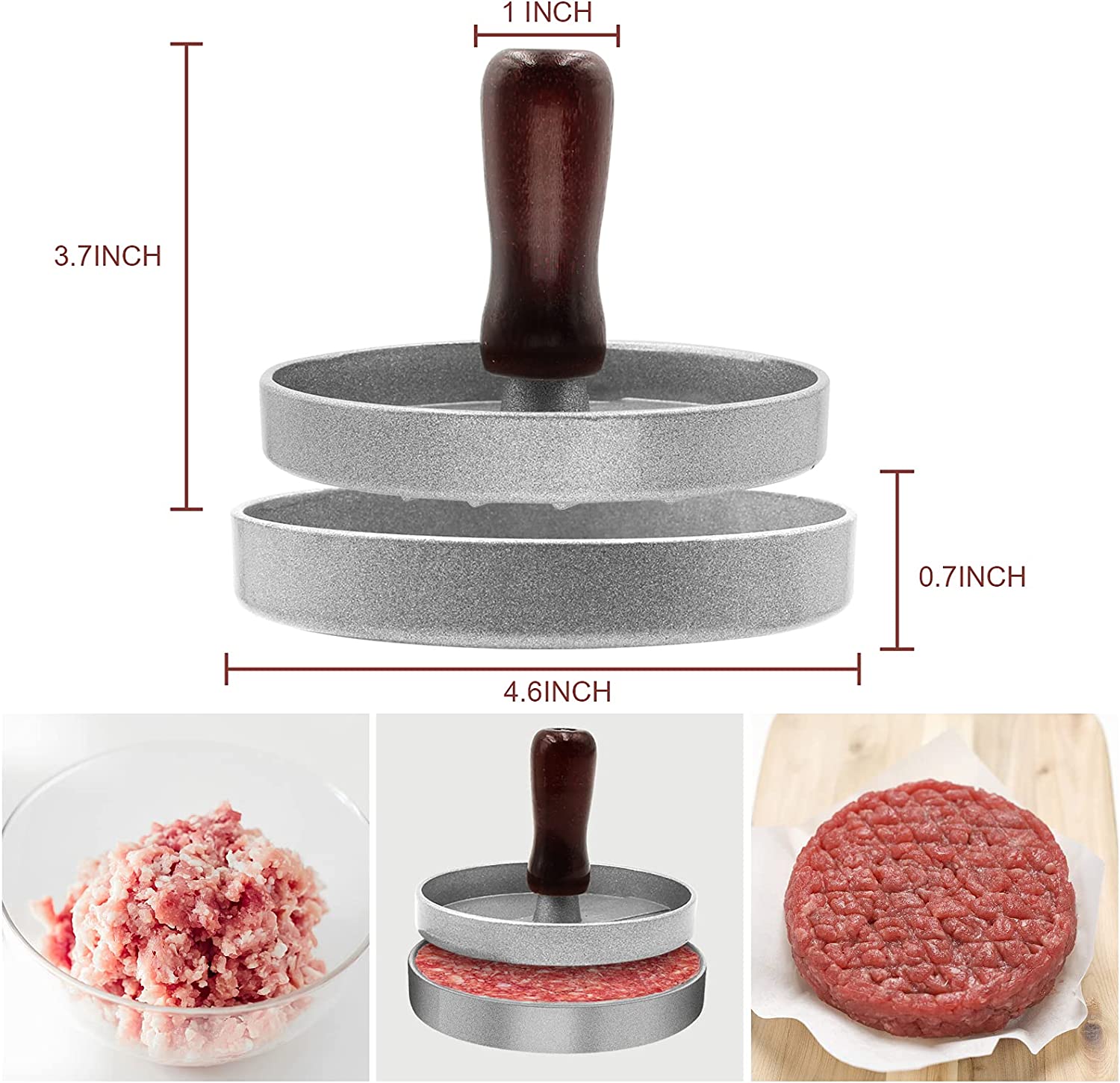 Burger Patty Press (Non Stick)