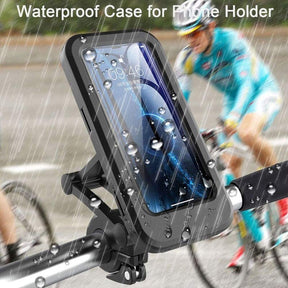 360° Bicycle Motor Bike Waterproof Phone Case Mount Holder