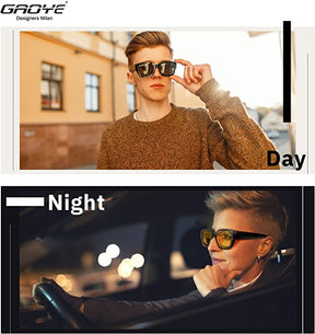 Techoye Day and Night Vision Glasses (Pack Of 2)