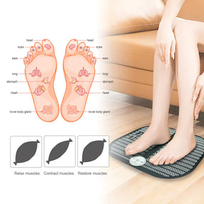 EMS Acupoints Stimulator Foot Massager Mat