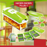 Techoye Nicer Dicer Plus 12 in 1 Vegetables Cutter