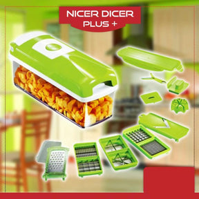 Techoye Nicer Dicer Plus 12 in 1 Vegetables Cutter