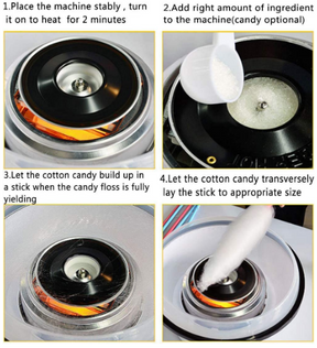 Techoye Electric Cotton Candy Maker