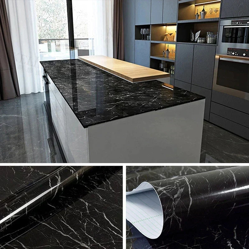 Techoye Waterproof & Heat Resistant Marble Sheet Sticker