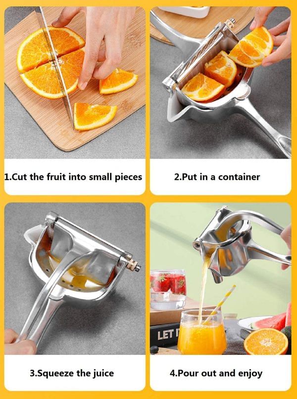 Techoye Fruit Juicer Manual Squeezer