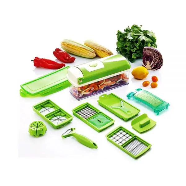 Techoye Nicer Dicer Plus 12 in 1 Vegetables Cutter