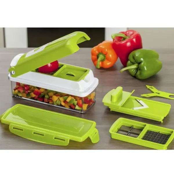 Techoye Nicer Dicer Plus 12 in 1 Vegetables Cutter