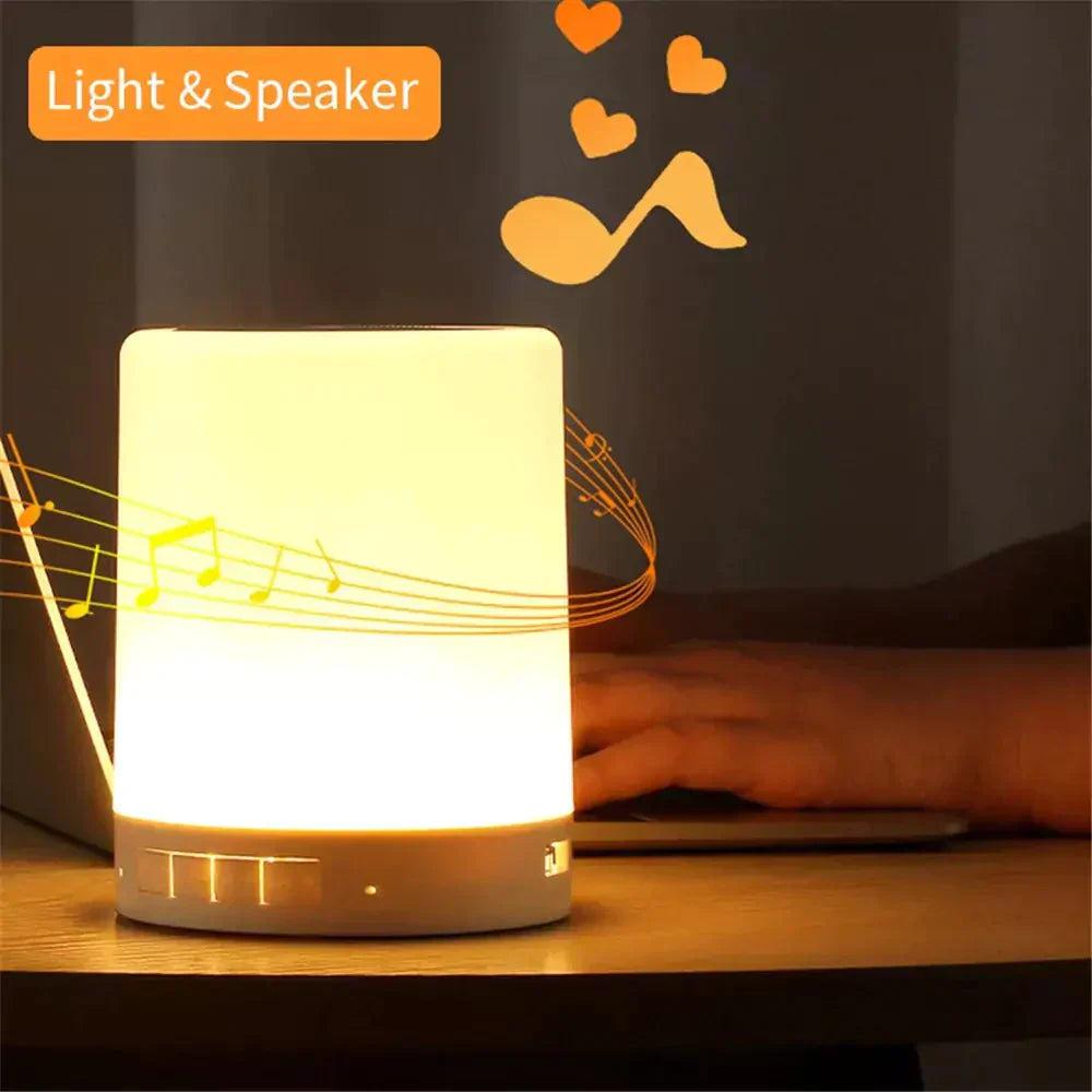 Portable Wireless Touch Lamp Speaker