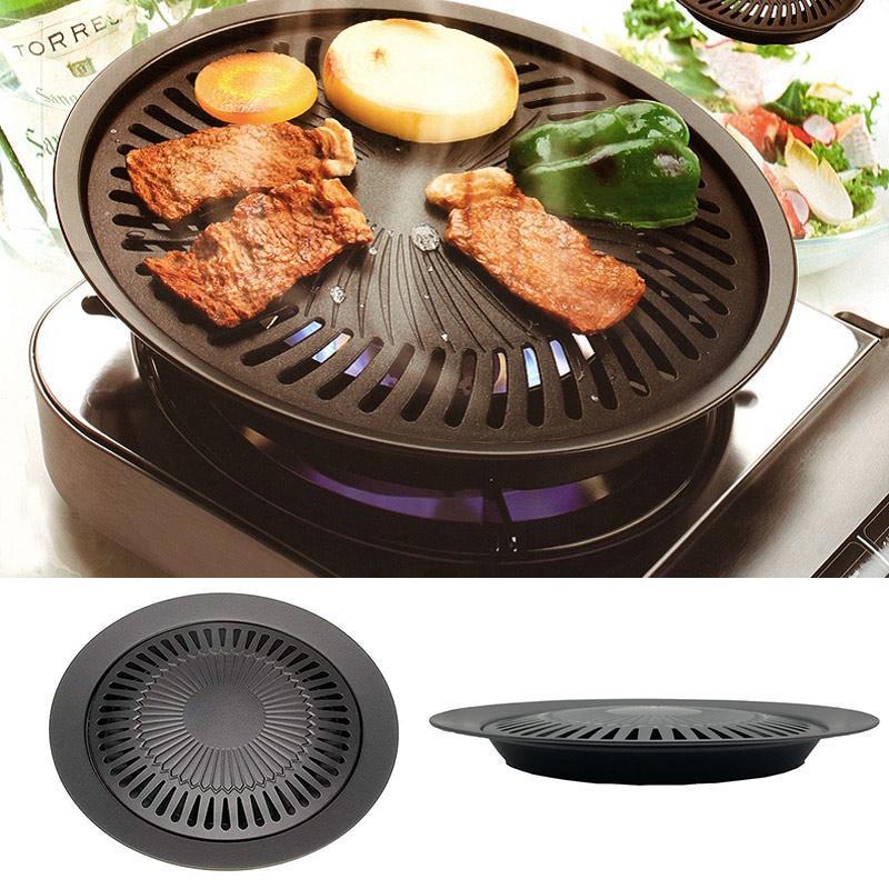 Techoye BBQ Grill Pan - Stove-Top BBQ Grill Pan