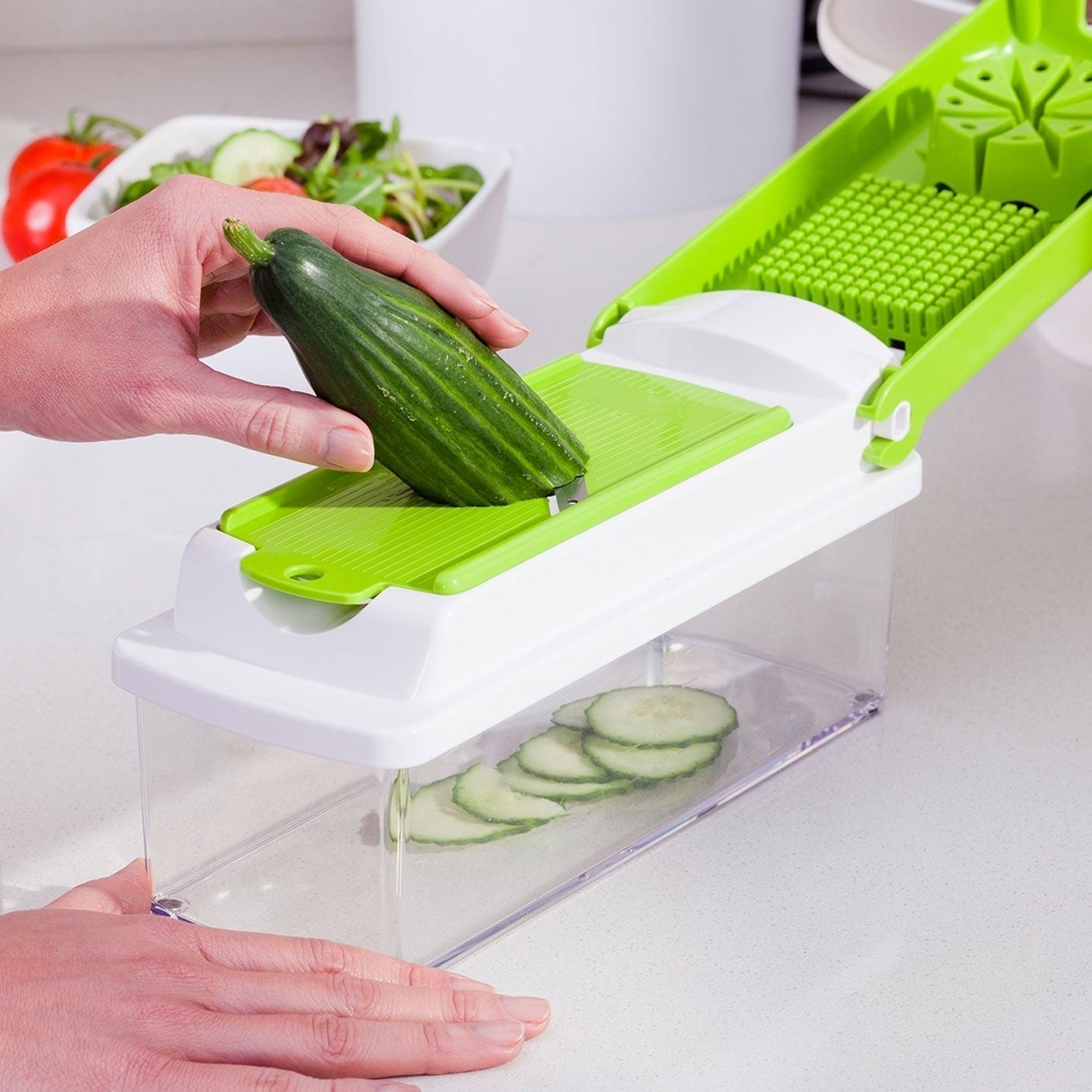 Techoye Nicer Dicer Plus 12 in 1 Vegetables Cutter