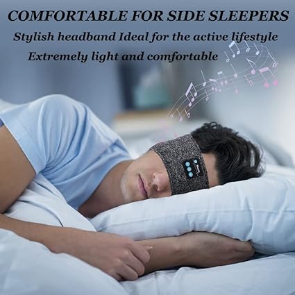 Techoye Wireless Bluetooth Headphone Sleeping Headband