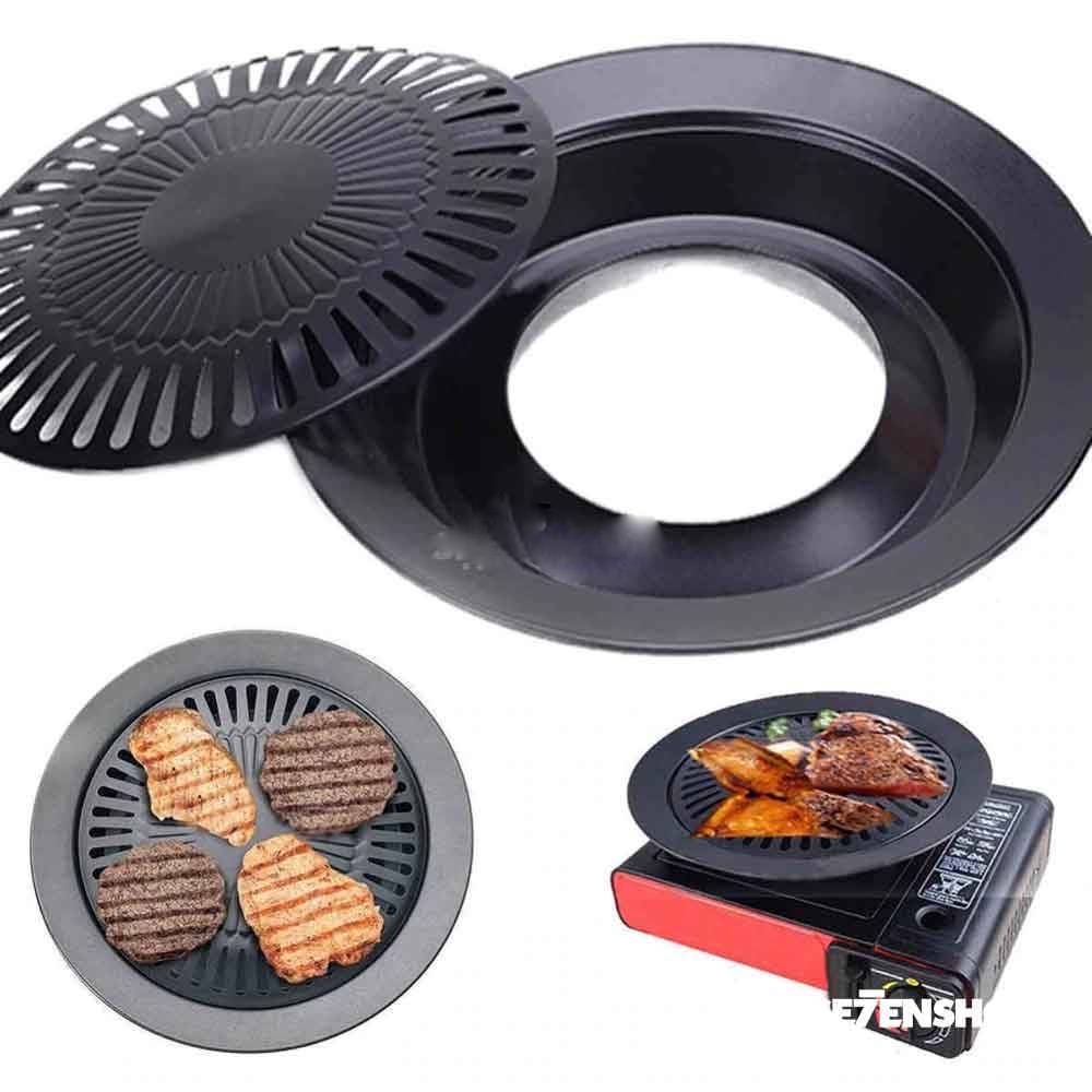 Techoye BBQ Grill Pan - Stove-Top BBQ Grill Pan