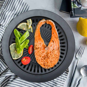 Techoye BBQ Grill Pan - Stove-Top BBQ Grill Pan