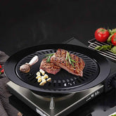 Techoye BBQ Grill Pan - Stove-Top BBQ Grill Pan