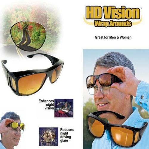 Techoye Day and Night Vision Glasses (Pack Of 2)