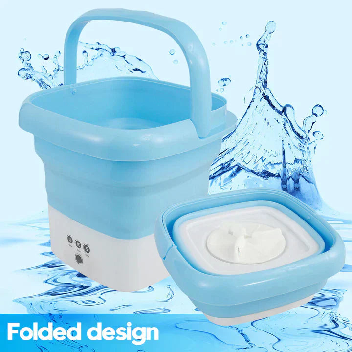 Techoye Portable Folding Washing Machine with Dryer